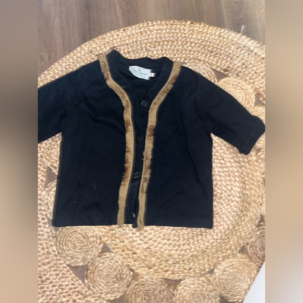 Suttles and Seawinds blouse/cardigan